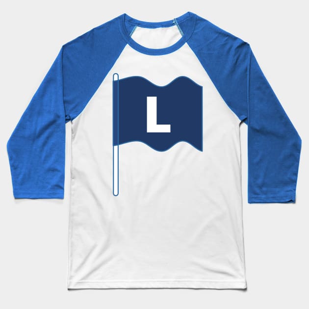 Fly The L Baseball T-Shirt by Arch City Tees